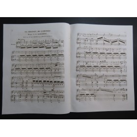 DONIZETTI G. Le Chant de l'Abeille Chant Piano ca1840
