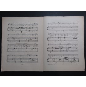 LEMAIRE Gaston Vous dansez, Marquise Dédicace Chant Piano ca1905