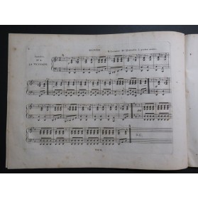 LEMOINE Henry Quadrille de Contredanses No 2 Piano 4 mains ca1825