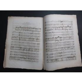 GAIL Sophie Trois Nocturnes Français Signature Chant Piano ca1820