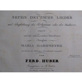 HUBER Ferdinand Sechs...