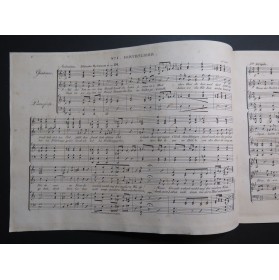 HUBER Ferdinand Sechs Deutsche Lieder Chant Piano ou Guitare ca1820