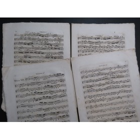 PIELTAIN Dieudonné-Pascal Six Duos Concertants 1er Livre 2 Violons ca1815