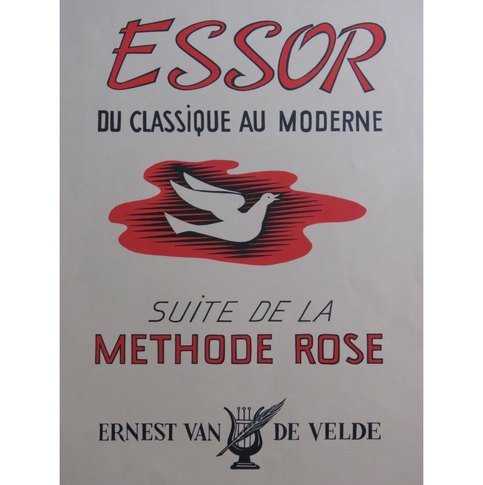 VAN DE VELDE Ernest Essor du Classique au Moderne Piano