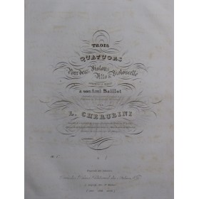 CHERUBINI Luigi Trois...