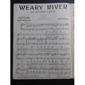 SILVERS Louis Weary River Chant Piano 1929