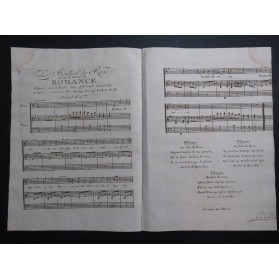 PRADÈRE Fils Le Bouton de Rose Chant Piano ca1798