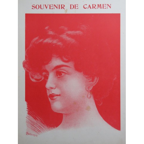 SPEZANZA CAMUSAT Le Souvenir de Carmen op 158 Piano