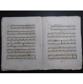 STRAUSS Johann Souvenir d'Allemagne op 87 Piano 1837