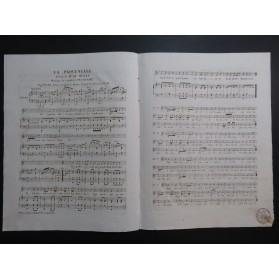 PLANTADE Charles La Provençale Chant Piano ca1820