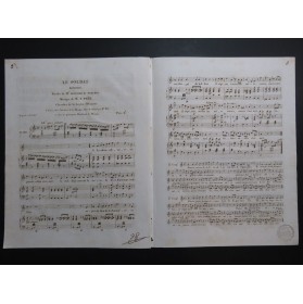PAËR Ferdinand Le Soldat Romance Signature Chant Piano ca1820