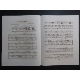 LEDUC Alphonse Amour d'Oiseaux Chant Piano 1851