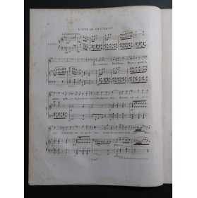 BERTON F. Fils Magdeleine Chant Piano ca1830