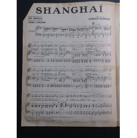 NICHOLLS Horatio Shanghai Chant Piano 1926