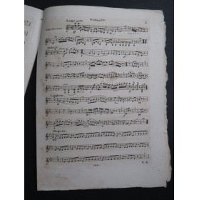 RIES Ferdinand Airs Nationaux Suedois op 52 Piano Violon Alto Violoncelle 1815