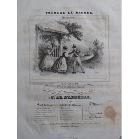 D'ADHÉMAR Ab. Thérèse la...