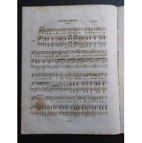 D'ADHÉMAR Ab. Thérèse la Blonde Chant Piano ca1840