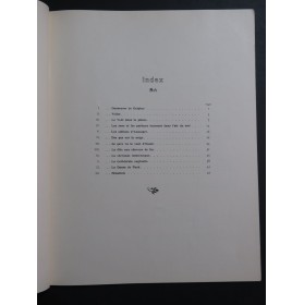 DEBUSSY Claude Préludes 1er livre 12 pièces pour Piano 1910