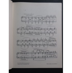 DEBUSSY Claude Préludes 1er livre 12 pièces pour Piano 1910