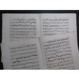 MAZAS F. Six Duos Brillants op 40 Livre 2 pour 2 Violons ca1832
