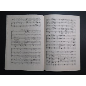 MARIE Edouard Les Mages et les Juifs Dédicace Chant Piano ca1890