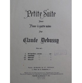 DEBUSSY Claude Petite Suite...