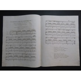MALIBRAN Marie Le retour de la Tyrolienne Piano Chant ca1830