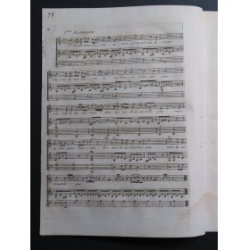 MARTIN Premier Recueil de Romances op 1 Chant Piano ca1800