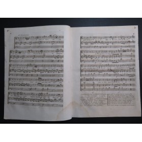MARTIN Premier Recueil de Romances op 1 Chant Piano ca1800