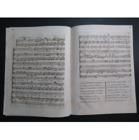 MARTIN Premier Recueil de Romances op 1 Chant Piano ca1800