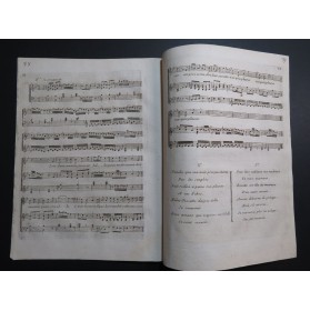 MARTIN Premier Recueil de Romances op 1 Chant Piano ca1800