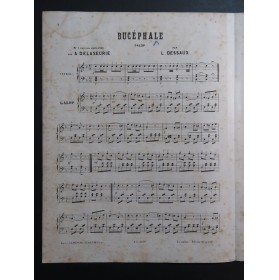 DESSAUX Louis Bucéphale Piano ca1872