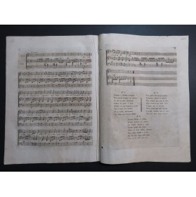 PLANTADE Charles-Henri Recueil de Romances Chant Piano ou Harpe 1796