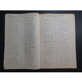 LACONTRE J. L. Poésies Béarnaises Chants Proverbes Dictons 1879