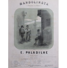 PALADILHE E. Mandolinata...
