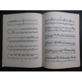 LACOME Paul Les Pyrénées Le Château de Pau Piano 4 mains 1899