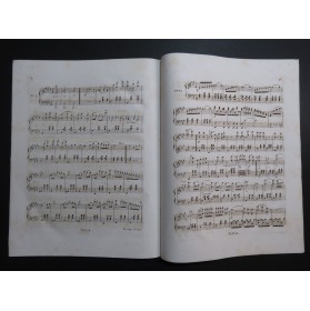 STRAUSS Johann Echo de mon Pays op 84 Piano ca1837