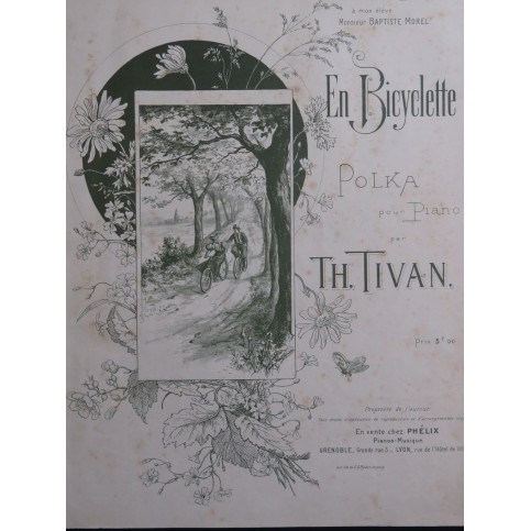 TIVAN Th. En Bicyclette Piano