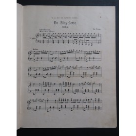 TIVAN Th. En Bicyclette Piano