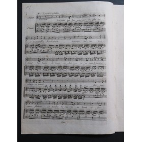 SELVAGGI G. Six Romances op 2 Chant Piano ou Clavecin ca1798