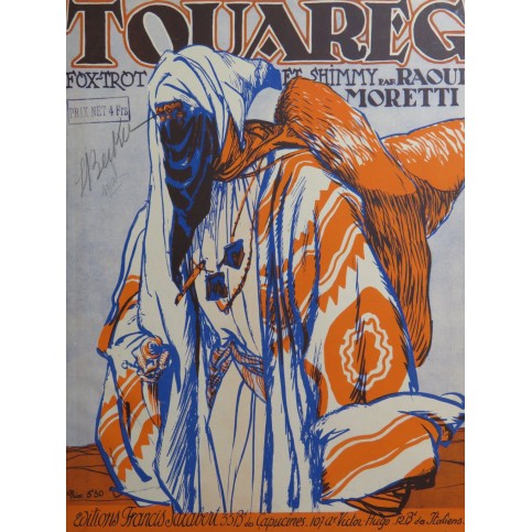 MORETTI Raoul Touareg Piano 1923