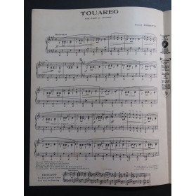 MORETTI Raoul Touareg Piano 1923