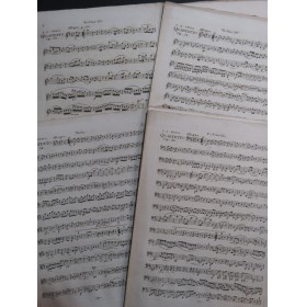 FESCA Friederick Ernst Quatuor op 34 Violons Alto Violoncelle ca1824