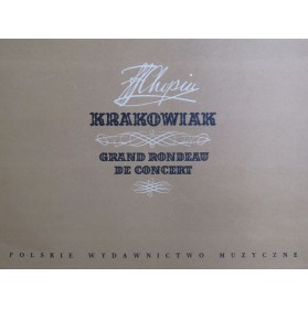 CHOPIN Frédéric Krakowiak...
