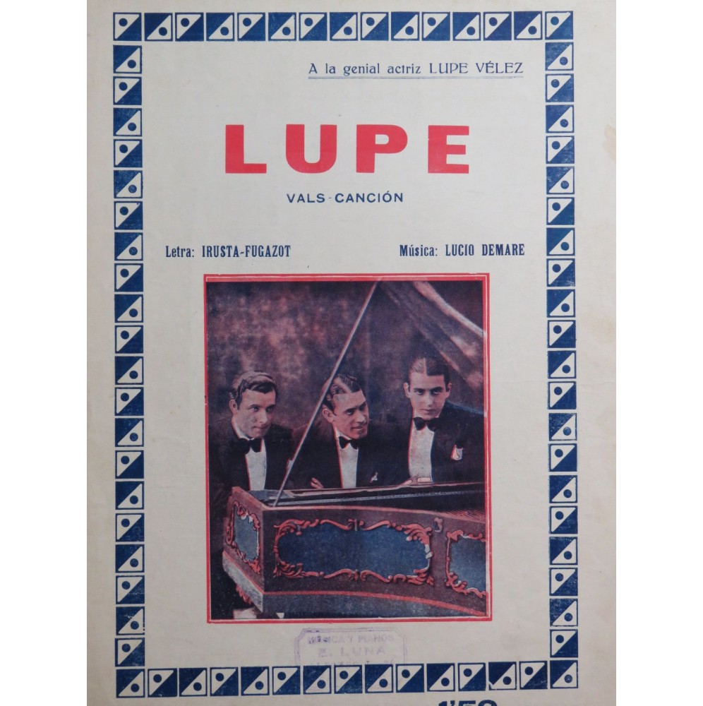 DEMARE Lucio Lupe Piano