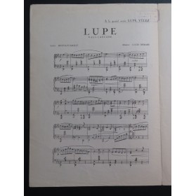 DEMARE Lucio Lupe Piano