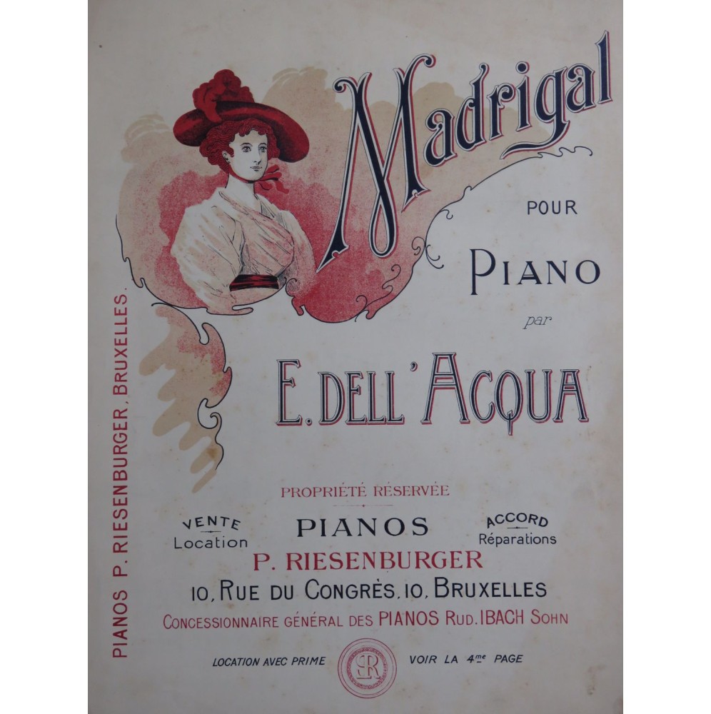 DELL'ACQUA Eva Madrigal Piano