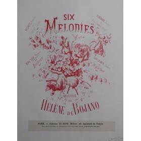 DE BOJANO Hélène Beau Soir...