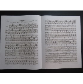 HENRION Paul L'Andaloux Chant Piano 1859