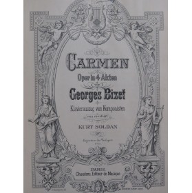 BIZET Georges Carmen Opéra...